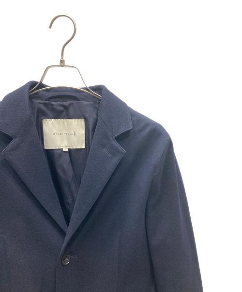 MACKINTOSH（マッキントッシュ）MACKINTOSH (マッキントッシュ) ウールステンカラーコート ネイビー サイズ:SIZE 40の古着・服飾アイテム