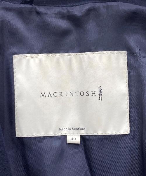 MACKINTOSH（マッキントッシュ）MACKINTOSH (マッキントッシュ) ウールステンカラーコート ネイビー サイズ:SIZE 40の古着・服飾アイテム