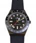 TIMEX（タイメックス）の古着「TIMEX Q Timex Diver GMT 腕時計」｜ブラック
