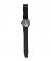 中古・古着 TIMEX (タイメックス) TIMEX Q Timex Diver GMT 腕時計 ブラック：14000円