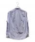 PAUL SMITH (ポールスミス) 刺繍デザイン長袖シャツ ブルー×ホワイト サイズ:SIZE XL：7000円