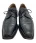 J.M.WESTON (ジェイエムウエストン) スクエアトゥUチップレザーシューズ ブラック サイズ:SIZE 40：15000円