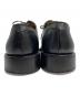 中古・古着 J.M.WESTON (ジェイエムウエストン) スクエアトゥUチップレザーシューズ ブラック サイズ:SIZE 40：15000円