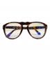 Persol（ペルソール）の古着「伊達眼鏡」｜ブラウン(24/BL)