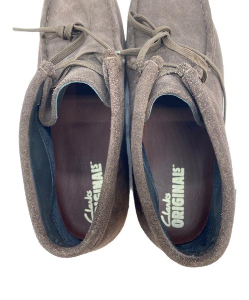 CLARKS（クラークス）CLARKS (クラークス) ゴアテックス ワラビーブーツ ブラウン サイズ:us9/1の古着・服飾アイテム