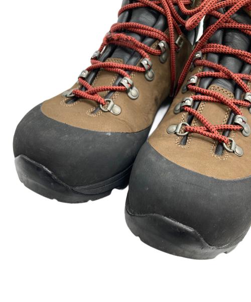 mont-bell（モンベル）mont-bell (モンベル) アルパインクルーザー 1000 レザー ワイド ブーツ ブラウン×ブラック サイズ:SIZE 26.5cmの古着・服飾アイテム