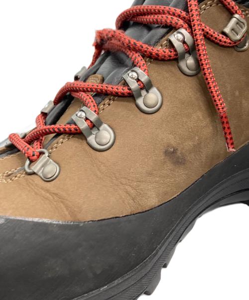 mont-bell（モンベル）mont-bell (モンベル) アルパインクルーザー 1000 レザー ワイド ブーツ ブラウン×ブラック サイズ:SIZE 26.5cmの古着・服飾アイテム