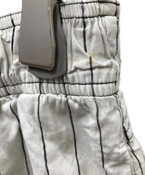 stussy（ステューシー）stussy (ステューシー) TEKLA (テクラ) POPLIN PYJAMA SHORTS パジャマ ショートパンツ アイボリー×ブラック サイズ:SIZE Mの古着・服飾アイテム