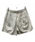 stussy (ステューシー) TEKLA (テクラ) POPLIN PYJAMA SHORTS パジャマ ショートパンツ アイボリー×ブラック サイズ:SIZE M：15000円