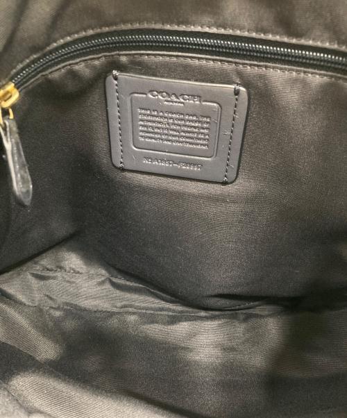 COACH（コーチ）COACH (コーチ) ハンドバッグ ネイビーの古着・服飾アイテム