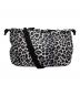 LeSportsac（レスポートサック）の古着「LEOPARD TWO HANDLE ZIP TOTE 2WAYバッグ」｜グレー×ブラック