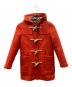 BURBERRY CHILDREN（バーバリー チルドレン）の古着「裏ノバチェックダッフルコート」｜オレンジ