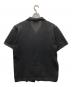 1PIU1UGUALE3 RELAX (ウノピゥウノウグァーレトレ リラックス) ニット オープンカラーシャツ ブラック サイズ:SIZE L：6000円