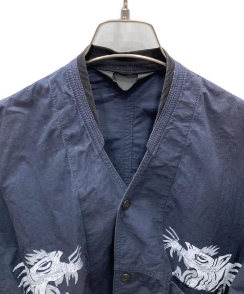 Essay（エッセイ）Essay (エッセイ) SUKAJAN TIGER SHIRT スカジャン タイガーシャツ ネイビー サイズ:SIZE 3の古着・服飾アイテム