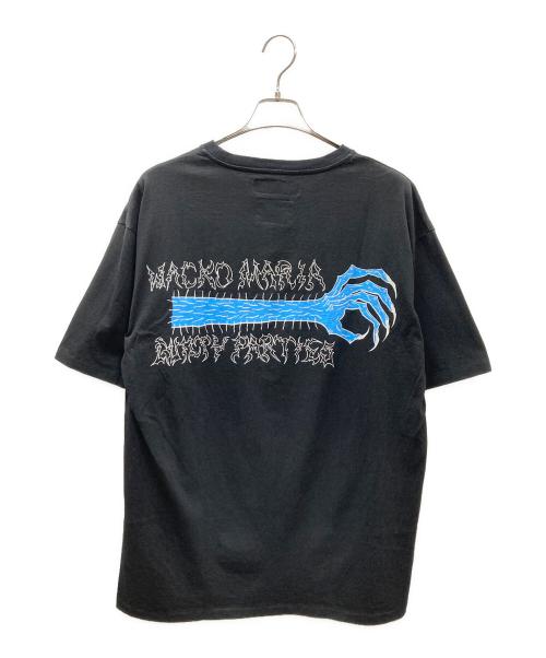 WACKO MARIA（ワコマリア）WACKO MARIA (ワコマリア) NECK FACE TEE ブラック サイズ:SIZE Lの古着・服飾アイテム
