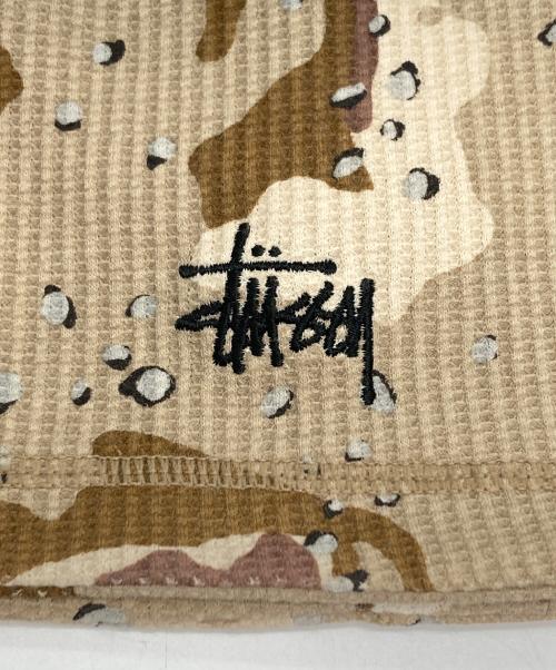 stussy（ステューシー）stussy (ステューシー) WAFFLE SKULLCAP Desert Camo サイズ:表記無しの古着・服飾アイテム