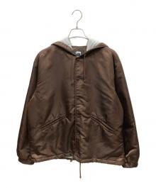 stussy（ステューシー）の古着「HOODED COACHES JACKET」｜ブラウン