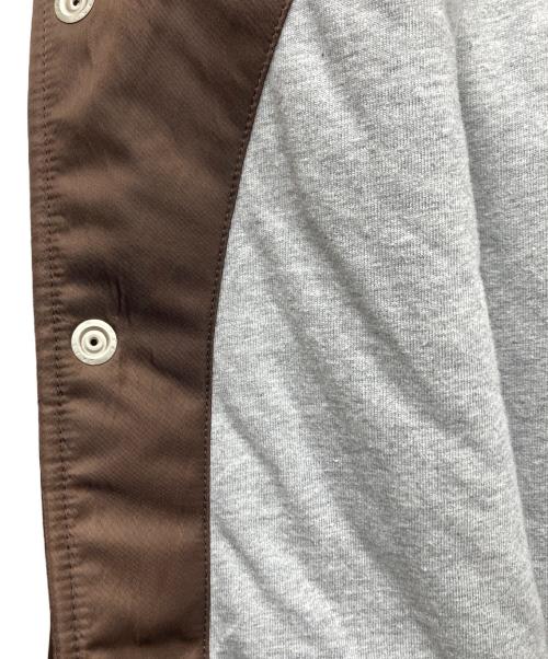 stussy（ステューシー）stussy (ステューシー) HOODED COACHES JACKET ブラウン サイズ:SIZE Mの古着・服飾アイテム