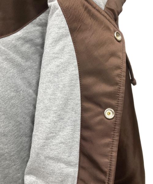 stussy（ステューシー）stussy (ステューシー) HOODED COACHES JACKET ブラウン サイズ:SIZE Mの古着・服飾アイテム
