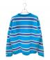 stussy (ステューシー) STRIPED WOOL SWEATER ブルー×ホワイト サイズ:SIZE M：16000円