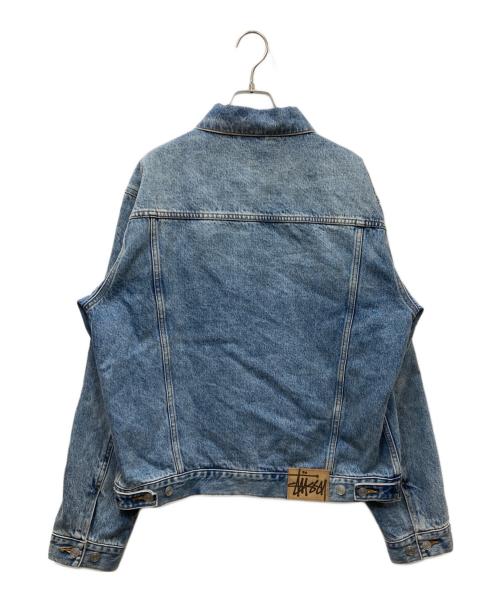 stussy（ステューシー）stussy (ステューシー) Lined Denim Trucker スカイブルー サイズ:Lの古着・服飾アイテム