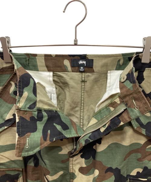 stussy（ステューシー）stussy (ステューシー) CARGO PANT ベージュ×カーキ サイズ:34の古着・服飾アイテム