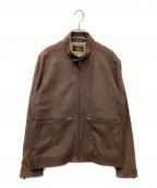 dunhillダンヒル）の古着「レザージャケット」｜ブラウン