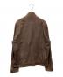 dunhill (ダンヒル) レザージャケット ブラウン サイズ:L：50000円