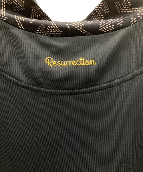 Resurrection（レザレクション）Resurrection (レザレクション) フレアスリーブレスハイネックシャツ ブラック サイズ:SIZE S 未使用品の古着・服飾アイテム