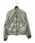 JIL SANDER（ジルサンダー）の古着「19SS Sage Seattle GD Bomber Jacket ナイロンボンバージャケット」｜グリーン