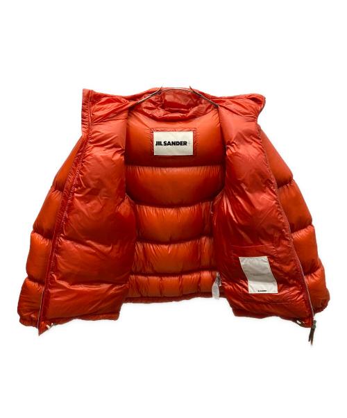 JIL SANDER（ジルサンダー）JIL SANDER (ジルサンダー) 23AW フード付き ダウンジャケット オレンジ サイズ:サイズ　Mの古着・服飾アイテム