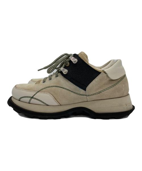 JIL SANDER（ジルサンダー）JIL SANDER (ジルサンダー) トレッキングブーツ ベージュ×ブラック サイズ:41の古着・服飾アイテム