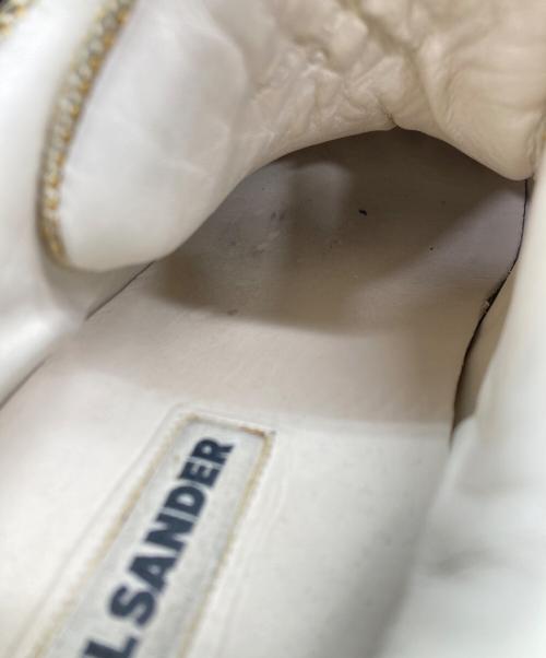 JIL SANDER（ジルサンダー）JIL SANDER (ジルサンダー) トレッキングブーツ ベージュ×ブラック サイズ:41の古着・服飾アイテム