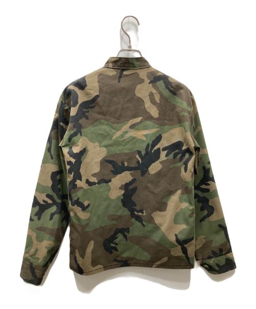 Pointer（ポインター）POINTER (ポインター) USED カバーオール カモフラ ジャケット グリーン×ブラウン サイズ:XXSの古着・服飾アイテム