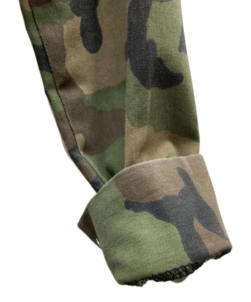 Pointer（ポインター）POINTER (ポインター) USED カバーオール カモフラ ジャケット グリーン×ブラウン サイズ:XXSの古着・服飾アイテム