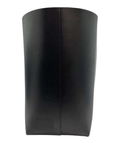 foot the coacher（フットザコーチャー）foot the coacher (フットザコーチャー) LEATHER TOTE L レザートートバッグ ブラックの古着・服飾アイテム
