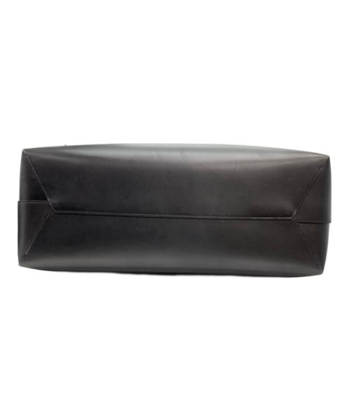 foot the coacher（フットザコーチャー）foot the coacher (フットザコーチャー) LEATHER TOTE L レザートートバッグ ブラックの古着・服飾アイテム