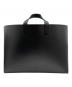 foot the coacher（フットザコーチャー）の古着「LEATHER TOTE L レザートートバッグ」｜ブラック