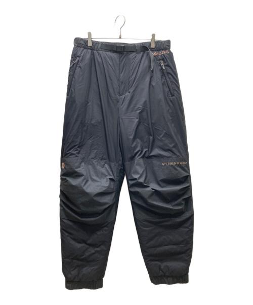 MARMOT（マーモット）Marmot (マーモット) ゴアテックス スリーレイヤー アルピニスト 中綿パンツ ブラック サイズ:SIZE Mの古着・服飾アイテム