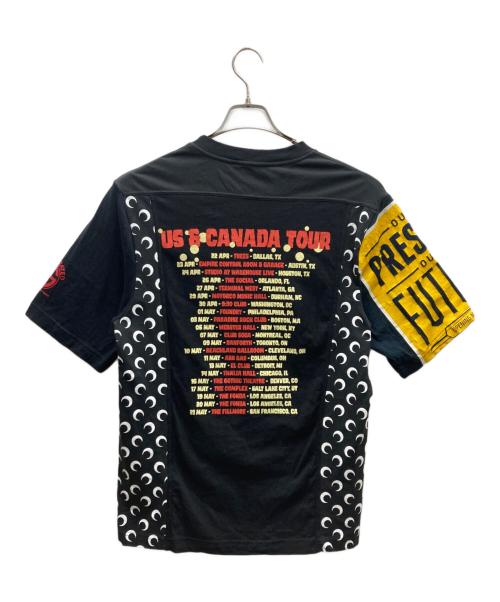 MARINE SERRE（マリーンセル）MARINE SERRE (マリーンセル) Hart Country Bulldogs 再構築Tシャツ ブラック サイズ:SIZE Mの古着・服飾アイテム