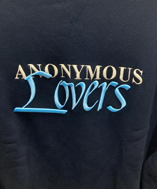 J.W.ANDERSON（ジェイダブリューアンダーソン）J.W.ANDERSON (ジェイダブリューアンダーソン) 'Anonymous Lovers' sweatshirt IN WASHED スウェット ブラック サイズ:表記なしの古着・服飾アイテム