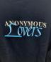 中古・古着 J.W.ANDERSON (ジェイダブリューアンダーソン) 'Anonymous Lovers' sweatshirt IN WASHED スウェット ブラック サイズ:表記なし：23000円