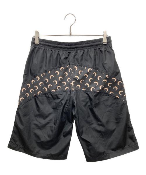 MARINE SERRE（マリーンセル）MARINE SERRE (マリーンセル) Moon printed swimwear short ショートパンツ ブラック×ベージュ サイズ:SIZE Sの古着・服飾アイテム