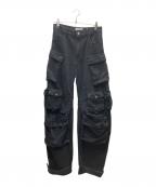 THE ATTICOジ アティコ）の古着「The Attico 'Fern' jeans デニムパンツ」｜ブラック