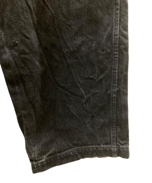 COMOLI（コモリ）COMOLI (コモリ) デニム オーバーパンツ ブラック サイズ:SIZE 2の古着・服飾アイテム