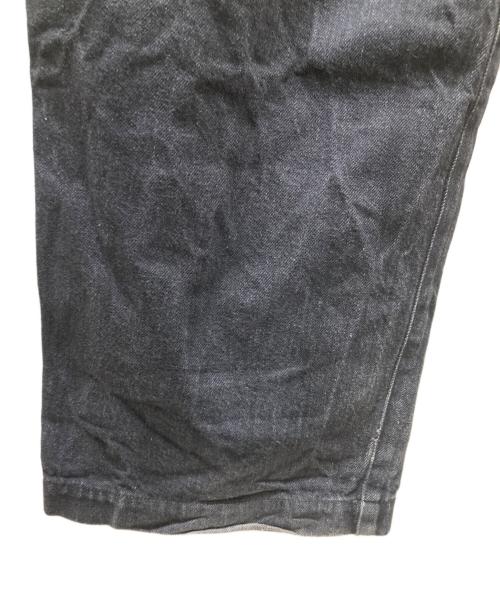 COMOLI（コモリ）COMOLI (コモリ) デニム オーバーパンツ ブラック サイズ:SIZE 2の古着・服飾アイテム