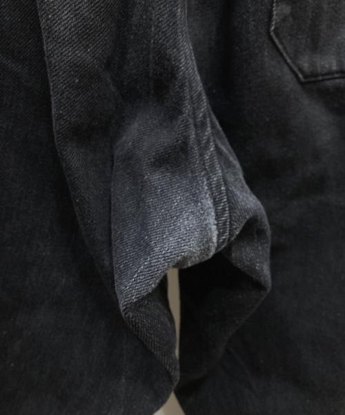 COMOLI（コモリ）COMOLI (コモリ) デニム オーバーパンツ ブラック サイズ:SIZE 2の古着・服飾アイテム