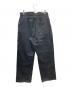 COMOLI (コモリ) デニム オーバーパンツ ブラック サイズ:SIZE 2：17000円