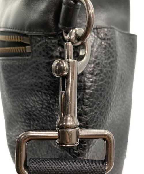 COACH（コーチ）COACH (コーチ) Charles Foldover Tote 2WAYレザートートバッグ ブラックの古着・服飾アイテム