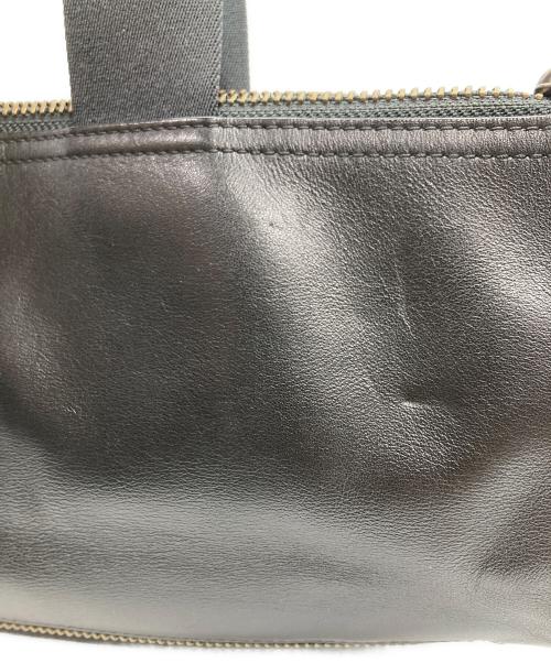 COACH（コーチ）COACH (コーチ) Charles Foldover Tote 2WAYレザートートバッグ ブラックの古着・服飾アイテム